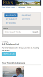 Mobile Screenshot of libguides.fenn.org